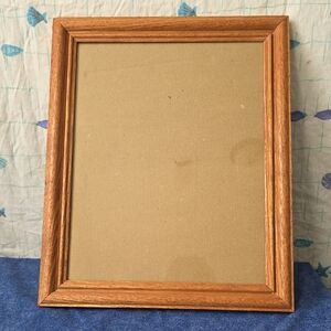 Elegant Oak Finish Picture Frame